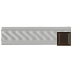 Cable Moulding Chocolate 152x38x9mm
