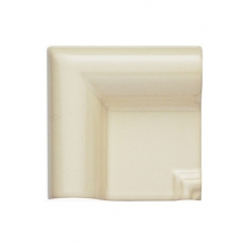 MCC21C Crampton capping frame corner tile Biscuit75x75mm