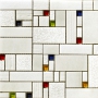 Mosaico Taki Blanco 30x30 g.81