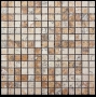 M091-20P (M090C-20P) мозаика Травертин 20х20 305х305