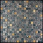 BDA-1597 мозаика Стекло+Мрамор+Агломерат 15х15 298х298