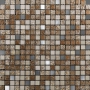 BDC-1501 мозаика Стекло+Мрамор+Агломерат 15х15 298х298