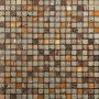 BDC-1502 мозаика Стекло+Мрамор+Агломерат 15х15 298х298