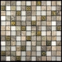 BDA-2316 (BDA-16) мозаика Стекло+Мрамор+Агломерат 23х23 298х298