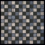 BDA-2339 (BDA-39) мозаика Стекло+Мрамор+Агломерат 23х23 298х298