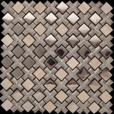 BDA-S7A мозаика Мрамор+Стекло+Агломерат 279х279