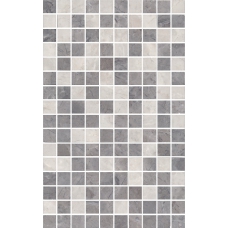 MM6268C Мармион серый мозаичный 25*40 декор
