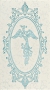 1645-0097 Анастасия декор Феникс бирюзовый 25*45