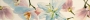 1503-0042 Белла бордюр цветы 40x9