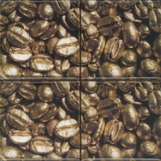 ABS0587 Monocolor Set Coffee Beans 01 (4pzs) 10x10