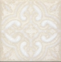 STG/B408/1266 Амальфи орнамент белый 9.9*9.9