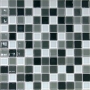 Carbon mix Стеклянная мозаика 25*25 300*300