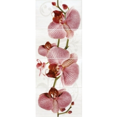 377087 Панно Орхидея 40х100 (комп 4 шт)