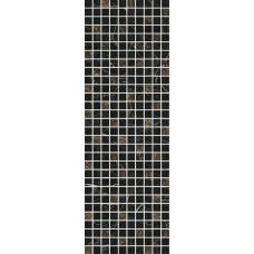 MM12111 Астория черный мозаичный 25x75