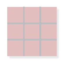 Мозаика 207 (2.5x2.5x0.35) Rose / Pink (30x30)