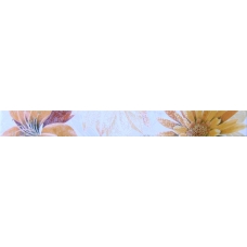 Cenefa Soul Flower Naranja 4.5x50