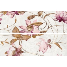 DECOR SET (2) VIOLA BLANCO 29x90