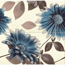 O-SFL-WPG042 Sun Flower Blue Flower 58,3x59,3 (комп/2шт)