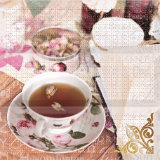 AK1011 Composicion Tea Flowers 30x30 (комплект 3шт)