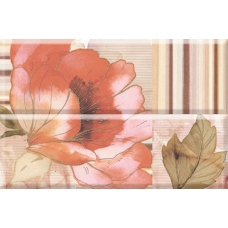 COMPOSICION ROMANTIQUE FLOWER MARRON 02 30X45 (комплект 2шт)