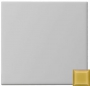 Plain Tile 152x152x9mm Avocado Green H&E Smith