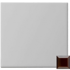 Plain Tile 152x152x9mm Teapot Brown