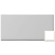 Plain Tile 152x76x9mm Snowdrop