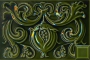 Pomegranate Panel 228x152x10mm Jade Green