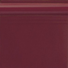 MAS9 Atlas skirting tile Burgundy 150x150mm