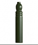 MAS74E Atlas Skirting Stop End 150x17x17mm Dark Green