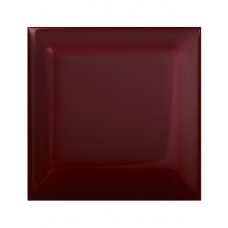 MBV9 75x75x6,5mm Bevel Tile Burgundy Minton Hollins