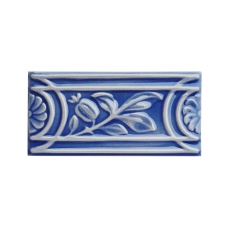 MRL2 Rolling Leaf Border 150x75x10mm China Blue