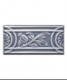 MRL8 Rolling Leaf Border 150x75x10mm Earl Grey