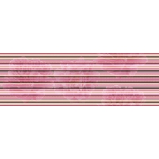 Aure Decor Lines Savage Flowers Berenjena 15x45