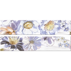 Dream Blue Floret бордюр (комплект 2шт) 30x6.2