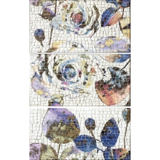 Mosaico Rosas-2 (3 плитки) 75х50