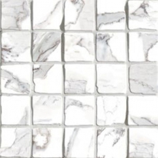 G204000 Calacatta Mosaico Lappato 30x30 (Tozz.6x6)