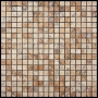 M091-15P (M090C-15P) мозаика Травертин 15x15 305х305