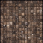 M022-20P (Emperador Dark) мозаика Мрамор 20х20 305х305