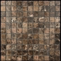 M022-25P (Emperador Dark) мозаика Мрамор 25х25 305х305