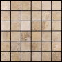 M090-48P (Travertine) мозаика Травертин 48х48 305х305