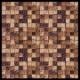 PST-014 мозаика Стекло+Мрамор 15х15 298x298