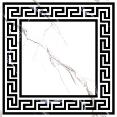 Marble classic Snow White Декор GT-270/d01 40*40