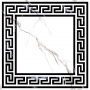 Marble classic Snow White Декор GT-270/d01 40*40