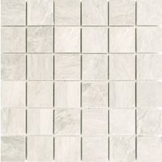 739356 Mosaico Ardoise Blanc Grip 30x30