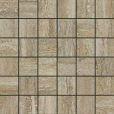 610110000076 Travertino Silver Mosaico Паттинированная 30*30