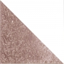 ТЗРАл-1 Треугольная зеркальная рыжая плитка Алладин-1 18x18