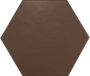 Hexatile Marron Mate 17