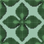 MZ-03 Green мозаика 15х15 885x885