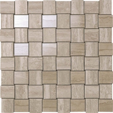 Marvel Travertino Silver Net Mosaic 30.5x30.5